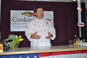 Stephen White at Green Festival Cooking Raw